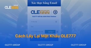 Cách lấy lại mật khẩu OLE777